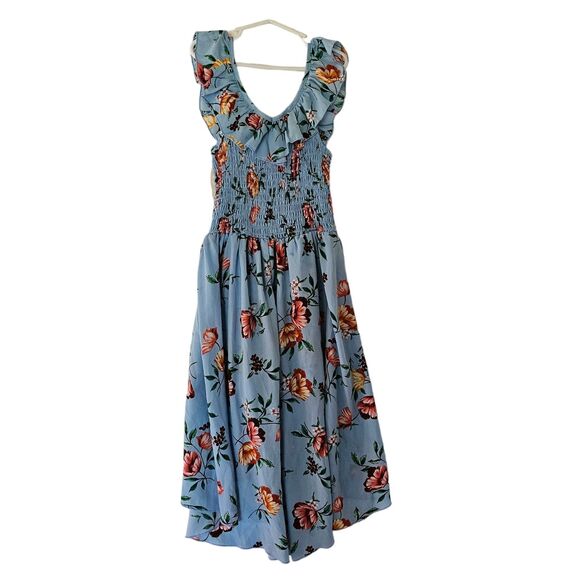 Speechless Girls Smocked Bodice Build in Shorts Hi Low Dress Size 12 - Picture 10 of 12